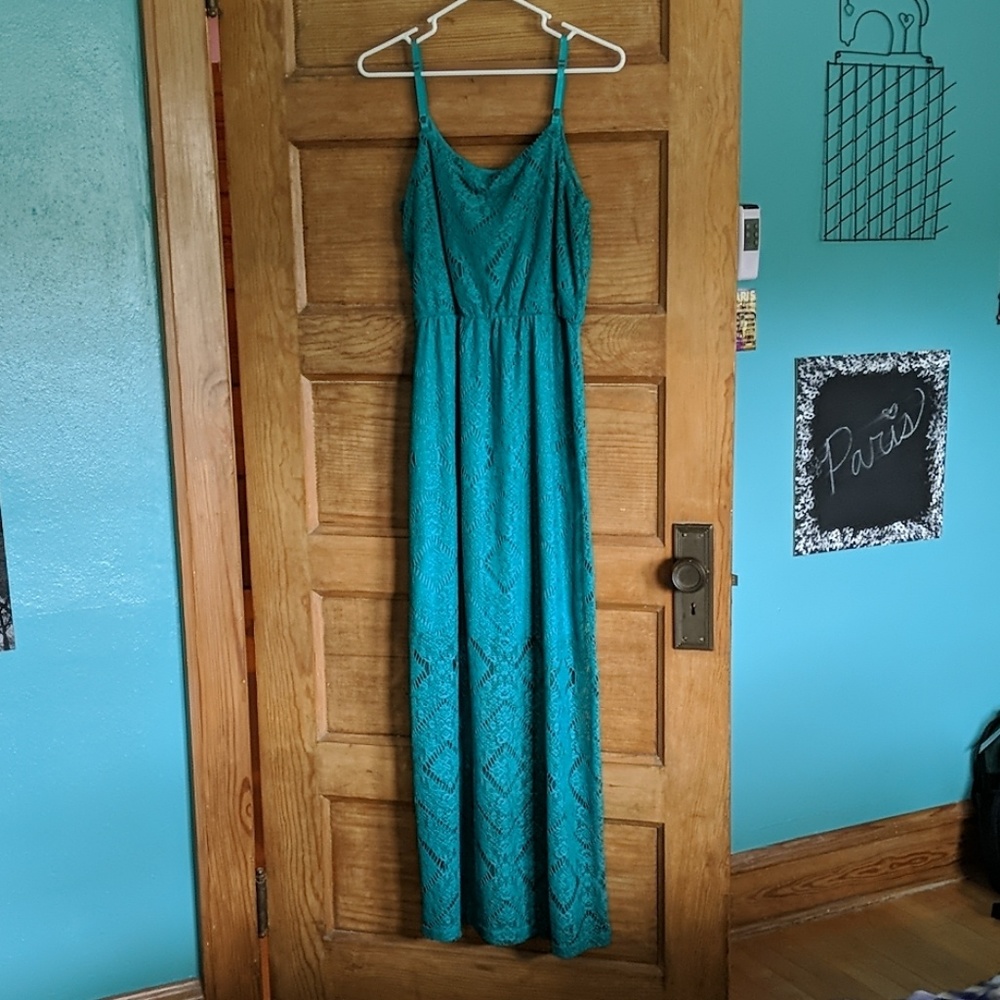 Teal Maxi Dress
